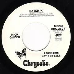 Nick Gilder – Rated X (Vinyl, 7")