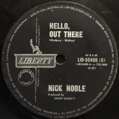 Nick Noble – Hello Out There (Vinyl, 7")