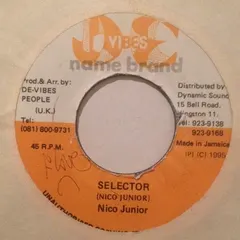 Nico Junior – Selector (Vinyl, 45 RPM)