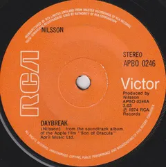 Nilsson* – Daybreak (Vinyl, 7")