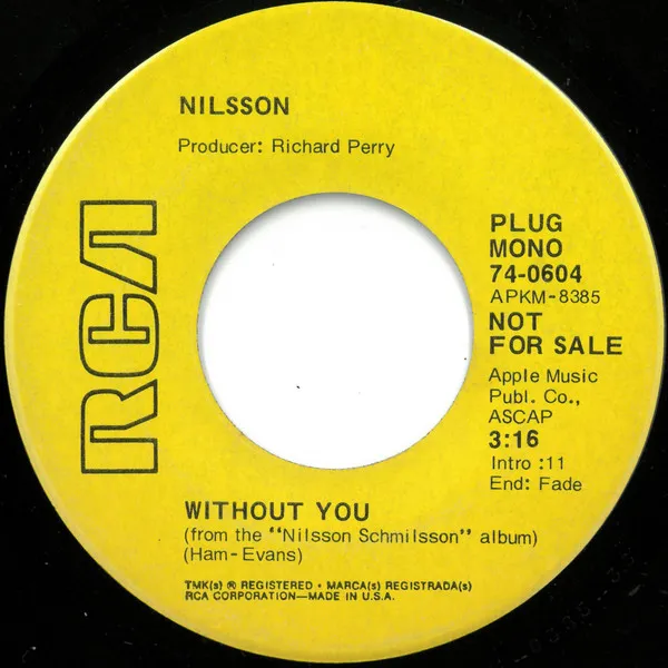 Nilsson* – Without You