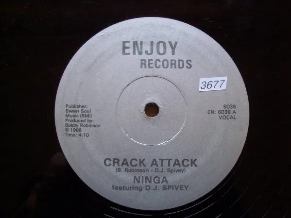 Ninga featuring D.J. Spivey* – Crack Attack