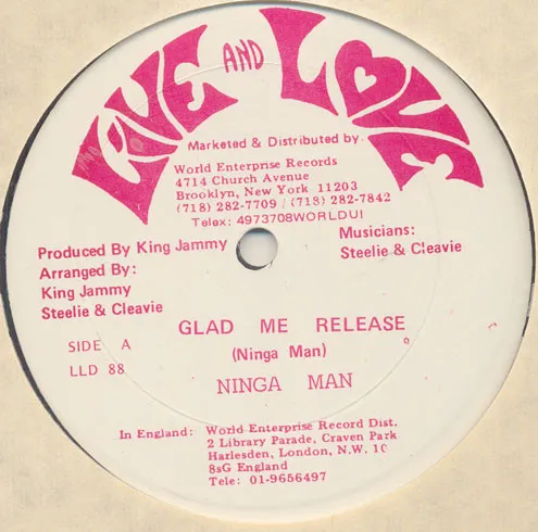 Ninga Man* – Glad Me Release
