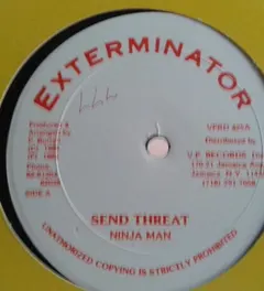 Ninja Man* – Send Threat (Vinyl, 12")