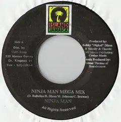 Ninjaman – Ninja Man Mega Mix (Vinyl, 7")