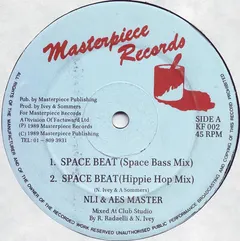 NLI* & AES Master* – Space Beat (Vinyl, 12")