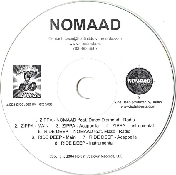 Nomaad – Zippa / Ride Deep