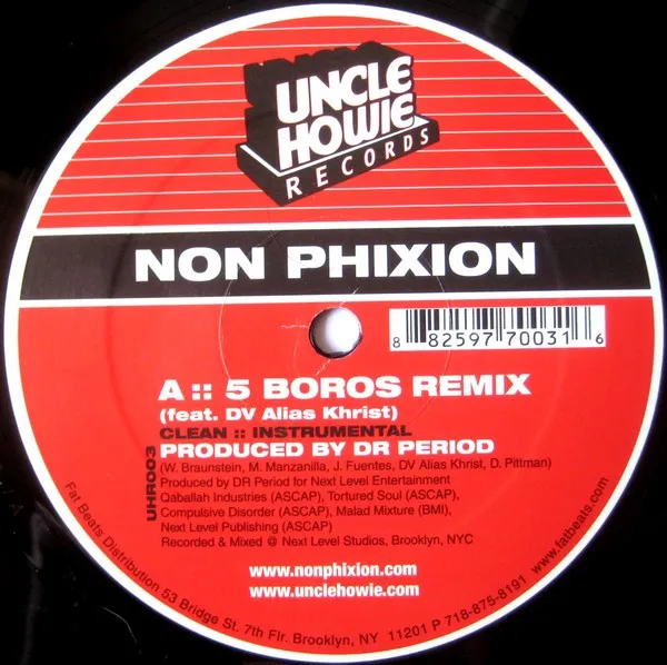 Non Phixion – 5 Boros (Remix)