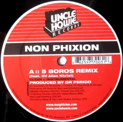 Non Phixion Uncle Howie Records – 5 Boros (Remix) (Vinyl, 12")