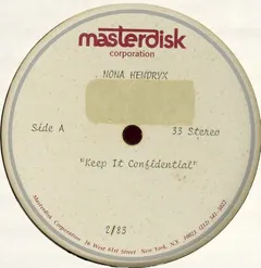 Nona Hendryx – Keep It Confidential (Acetate, 12")