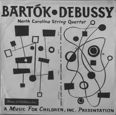 North Carolina String Quartet – Bartok - Debussy (Vinyl, LP)