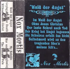Nox Mortis – Wald Der Angst (Cassette)