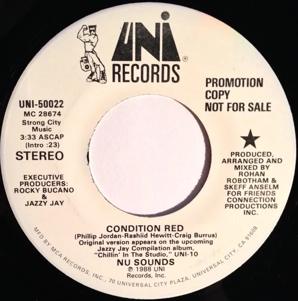 Nu Sounds* – Condition Red