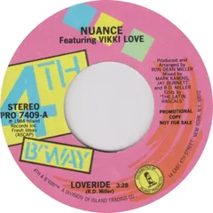 Nuance Featuring Vikki Love – Loveride (Vinyl, 7")