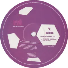Nutmeg – Oscar's Shed (Vinyl, 12")
