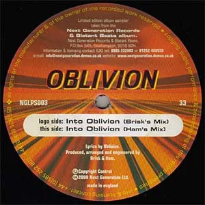 Oblivion (2) – Into Oblivion