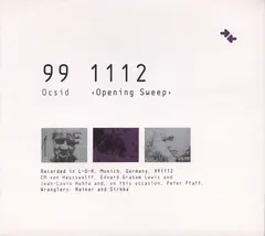 Ocsid – Opening Sweep (CD, Album)