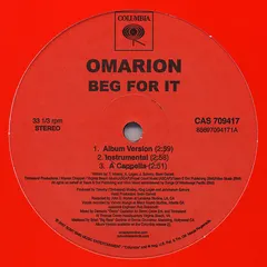 Omarion – Beg For It / Midnight (Vinyl, 12")