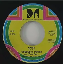 Orquesta Power – Maria / Incomparable (Vinyl, 7")