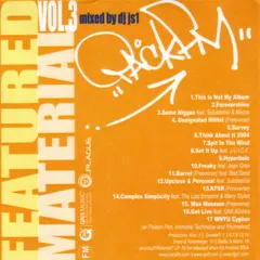 Pack FM – Featured Material, Vol. 3 (CDr, Album)