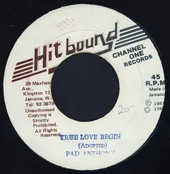 Pad Anthony – True Love Begin (Vinyl, 7")