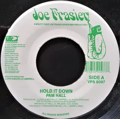 Pam Hall – Hold It Down (Vinyl, 7")
