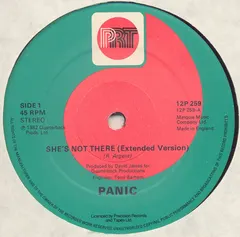 Panic (8) – She's Not There (Vinyl, 12")