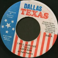 Papa San – I Will Survive (Vinyl, 7")