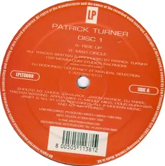 Patrick Turner – Rise Up (Vinyl, 12")