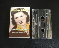 Patsy Cline – Crazy Dreams - 15 Country Greats (Cassette, Compilation)