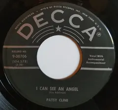 Patsy Cline – I Can See An Angel (Vinyl, 7")