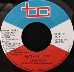 Patsy Gallant – Ce Matin-Là (Vinyl, 7")
