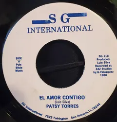 Patsy Torres – El Amor Contigo (Vinyl, 7")