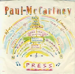 Paul McCartney Capitol Records – Press (Vinyl, 7")