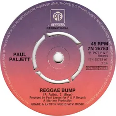 Paul Paljett – Reggae Bump (Vinyl, 7")