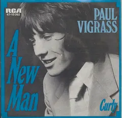 Paul Vigrass – A New Man (Vinyl, 7")