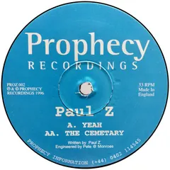 Paul Z – Yeah / The Cemetary (Vinyl, 12")
