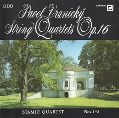 Pavel Vranický / Stamic Quartet – String Quartets Op.16, Nos. 1-3 (CD, Album)
