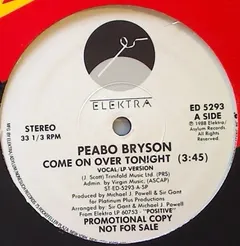 Peabo Bryson – Come On Over Tonight (Vinyl, 12")
