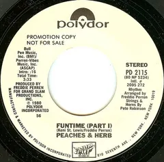 Peaches & Herb – Funtime (Part 1) (Vinyl, 7")