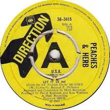Peaches & Herb – Let It Be Me (Vinyl, 7")