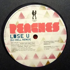 Peaches – Lose U (Dj Hell Remix) (Vinyl, 12")