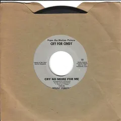 Penny Perkins – Cry For Cindy (Vinyl, 7")