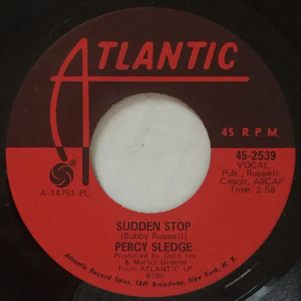 Percy Sledge – Sudden Stop