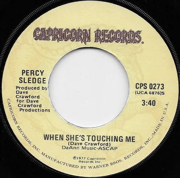Percy Sledge – When She's Touching Me