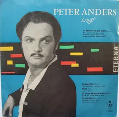 Peter Anders (2) – Peter Anders Singt (Vinyl, LP)