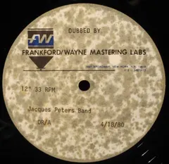 Peter Jacques Band – The Louder (Acetate, 12")