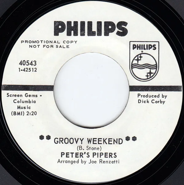 Peter's Pipers – Groovy Weekend