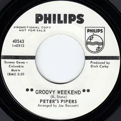Peter's Pipers – Groovy Weekend (Vinyl, 7")