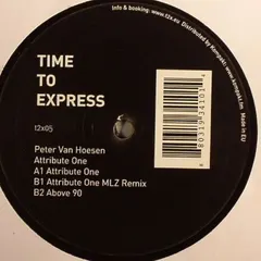 Peter Van Hoesen – Attribute One (Vinyl, 12")